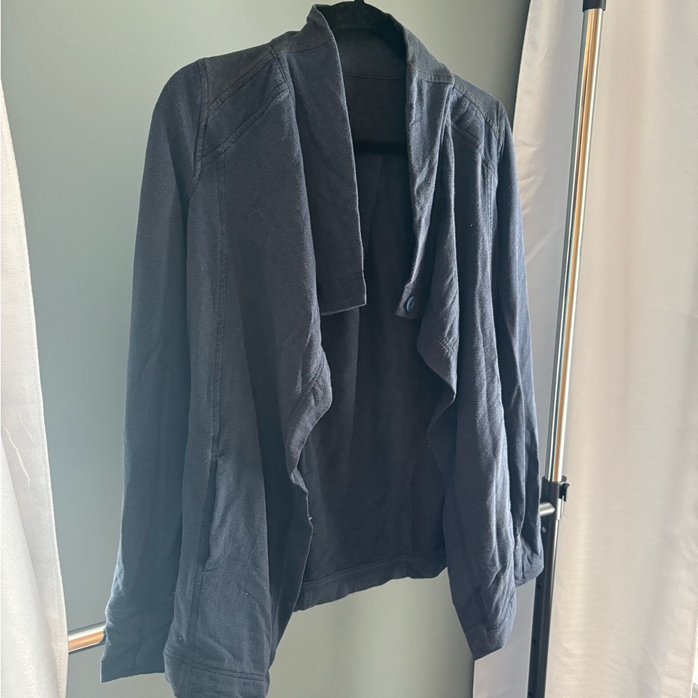 Vintage Lululemon Women's Navy Jacket
